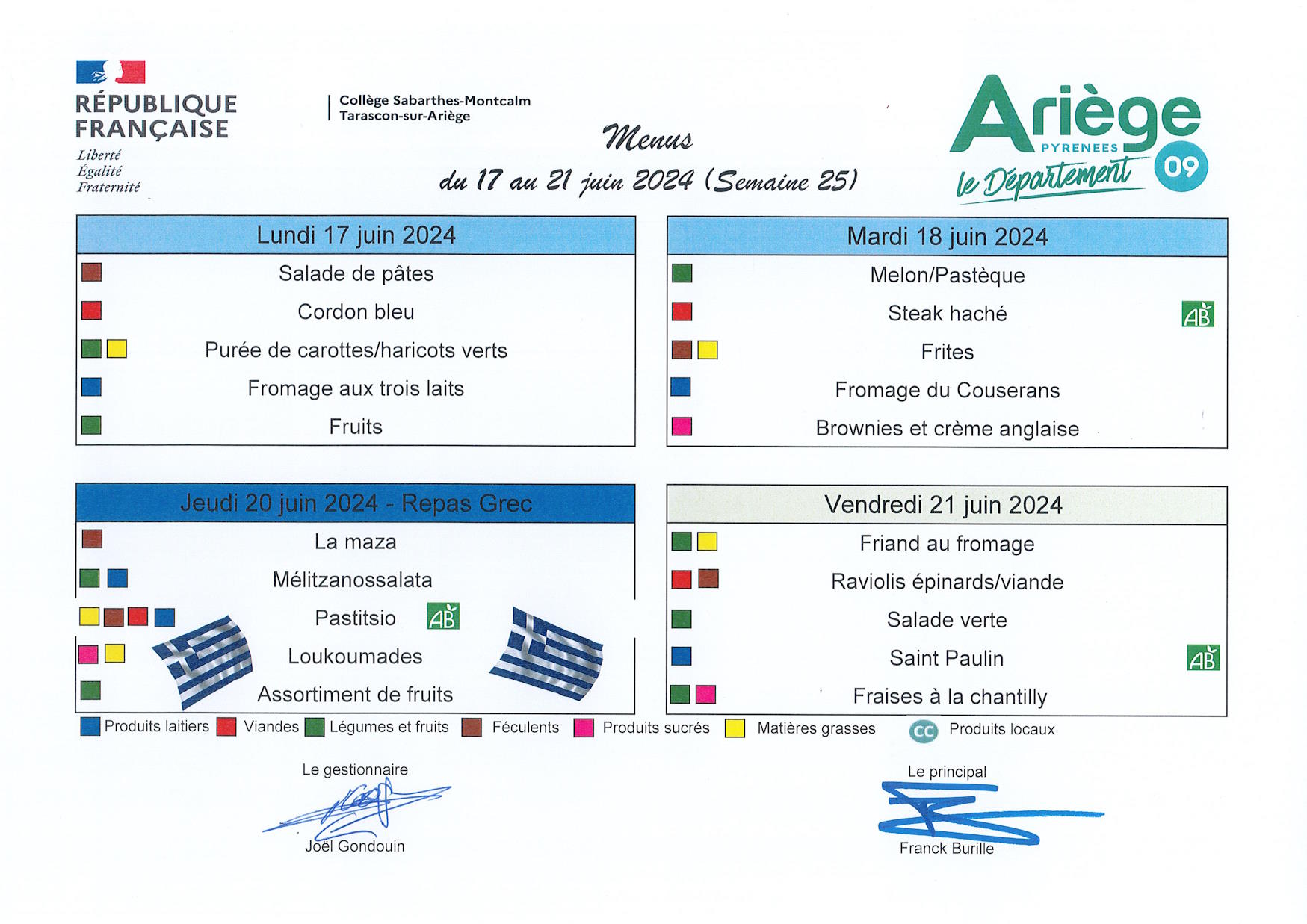 Du 17 au 21 juin 2024